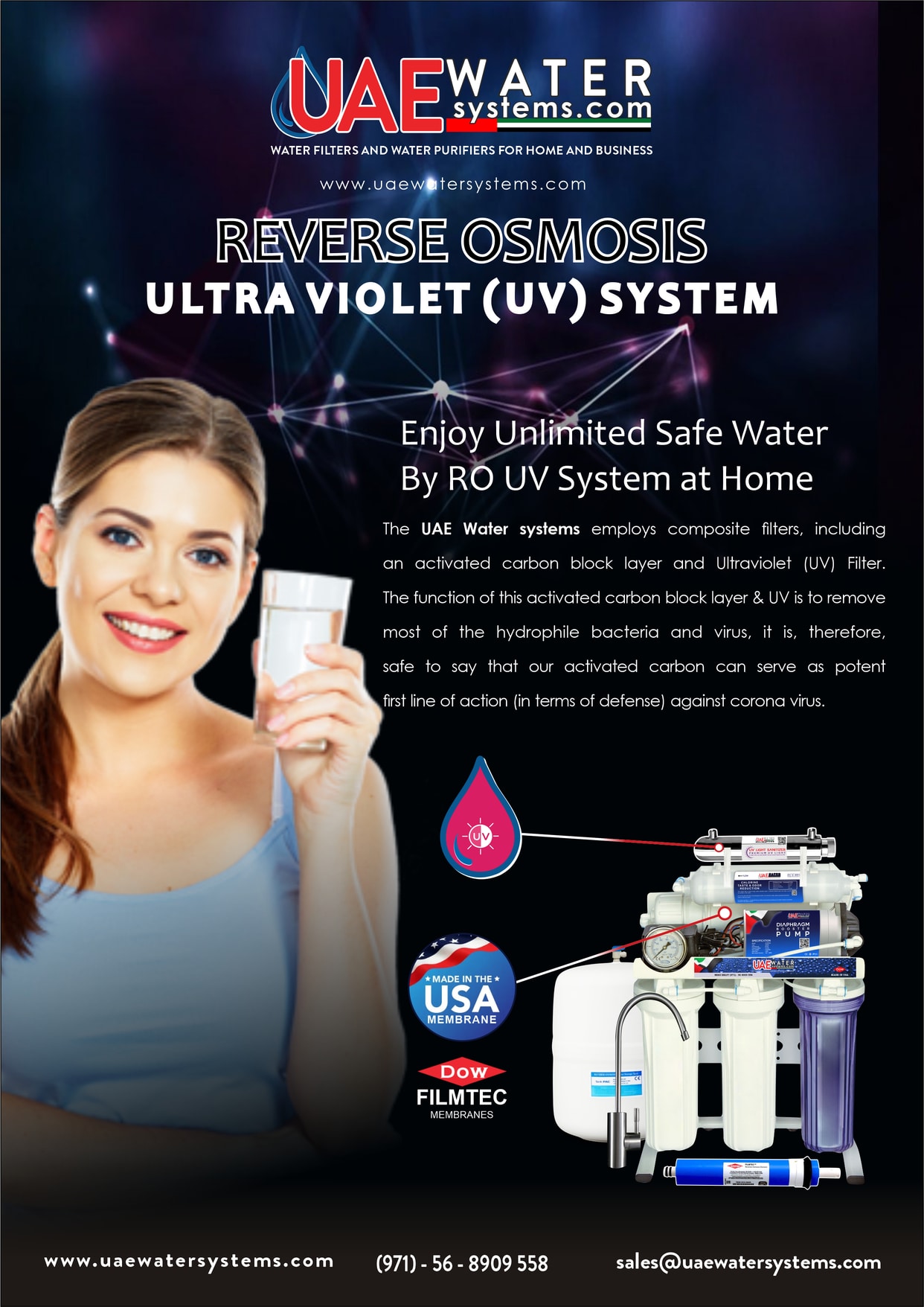 RO ultraviolet UV Water filter System catalog