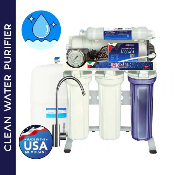 Reverse Osmosis Ultraviolet 5 Stage clean and pure drinking water filter systems